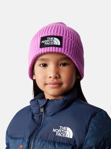 Bonnet THE NORTH FACE en violet : devant