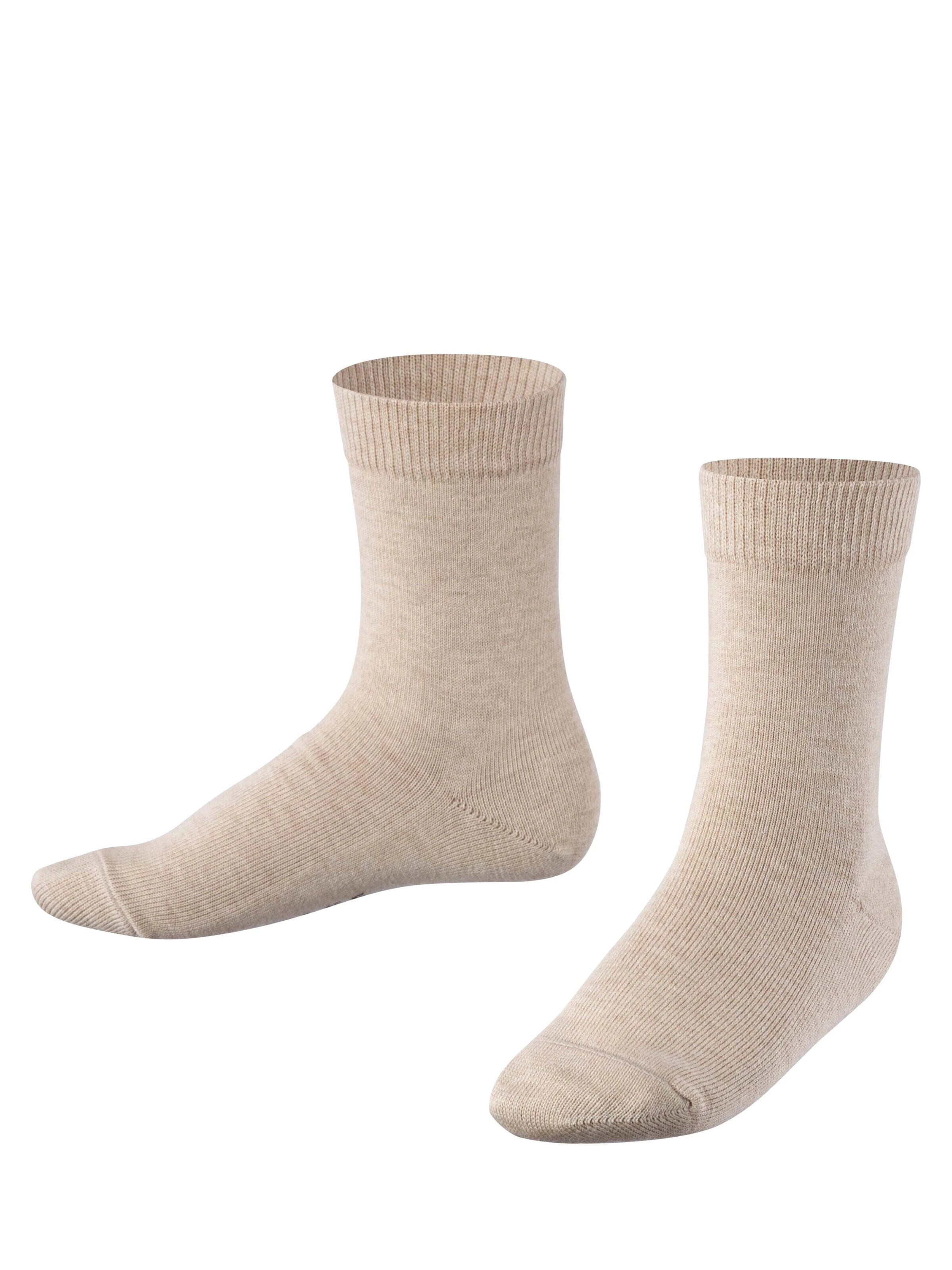 FALKE Socks 'Family' in Beige: front