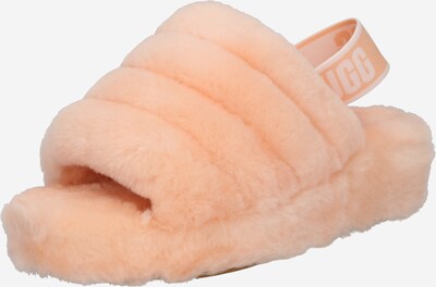 UGG Pantoufle 'FLUFF YEAH' en pêche, Vue avec produit