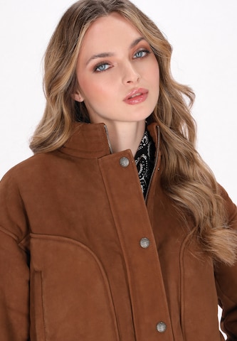 Veste mi-saison DreiMaster Vintage en marron
