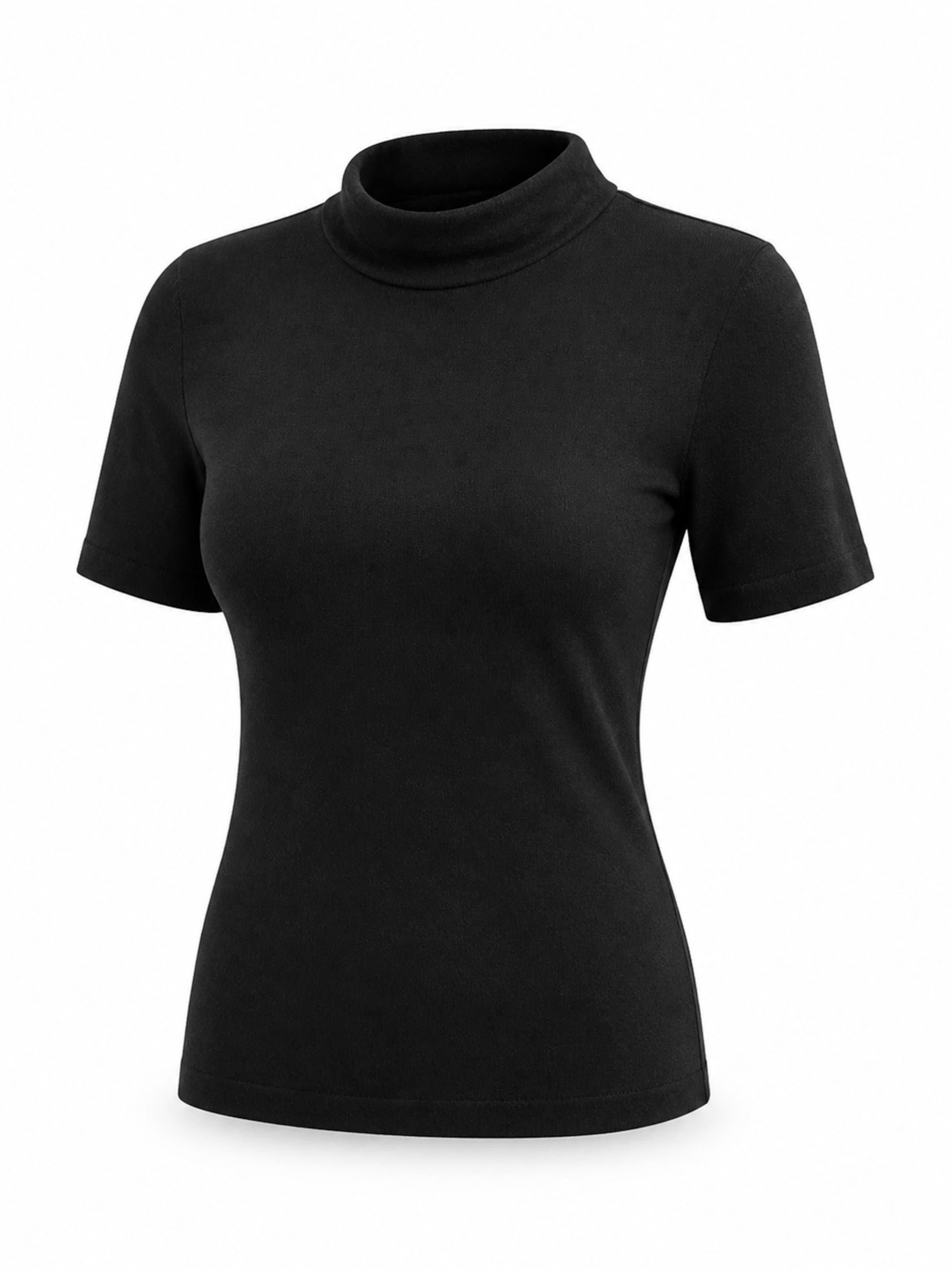AOTTORI Shirt‌‌‌‌‌‌‌ in Schwarz: Vorderseite