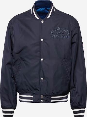 TOMMY HILFIGER - Chaqueta de entretiempo en azul: frente