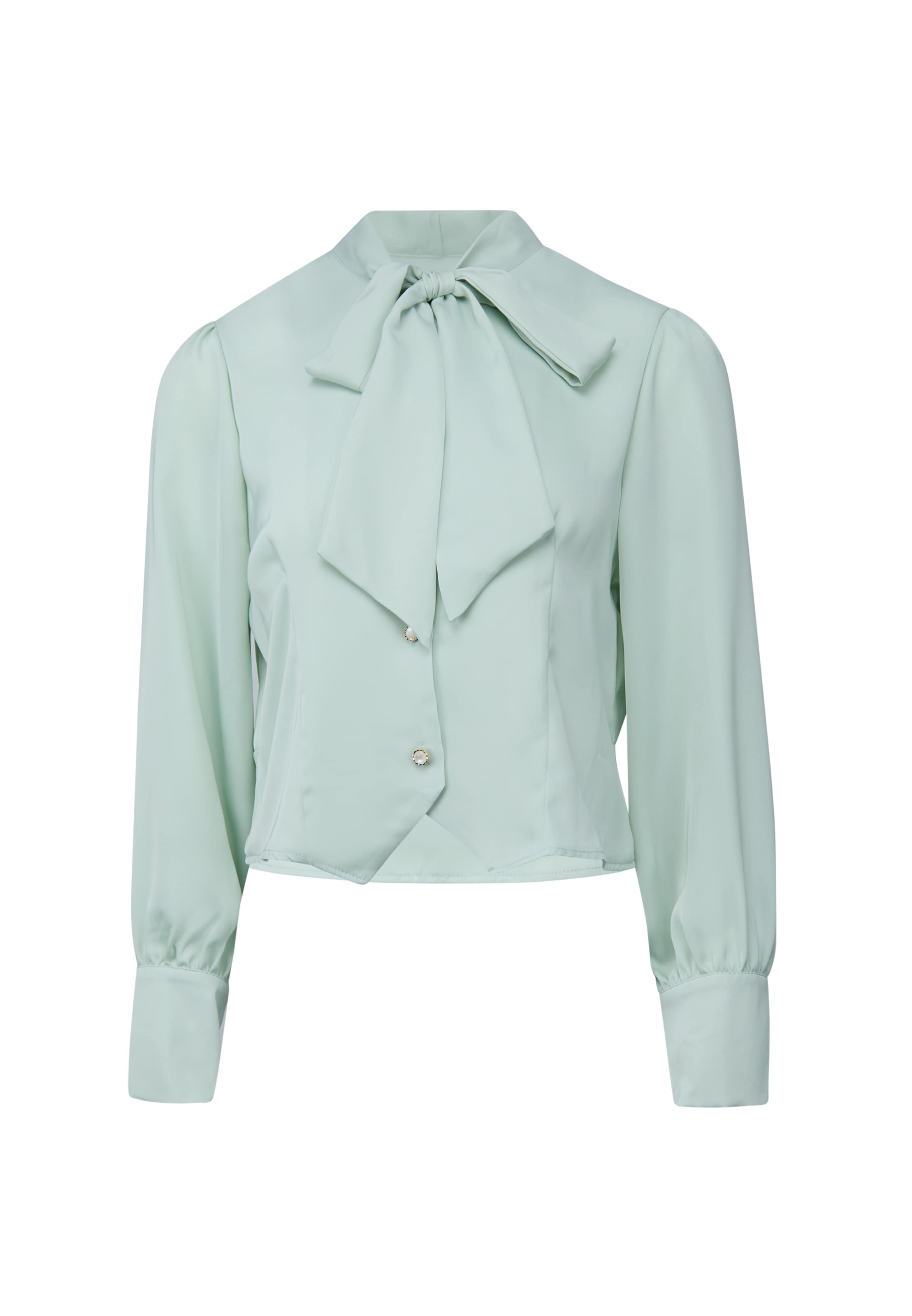 usha BLACK LABEL Blouse in Groen: voorkant