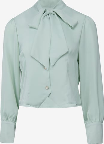 usha BLACK LABEL Blouse in Groen: voorkant