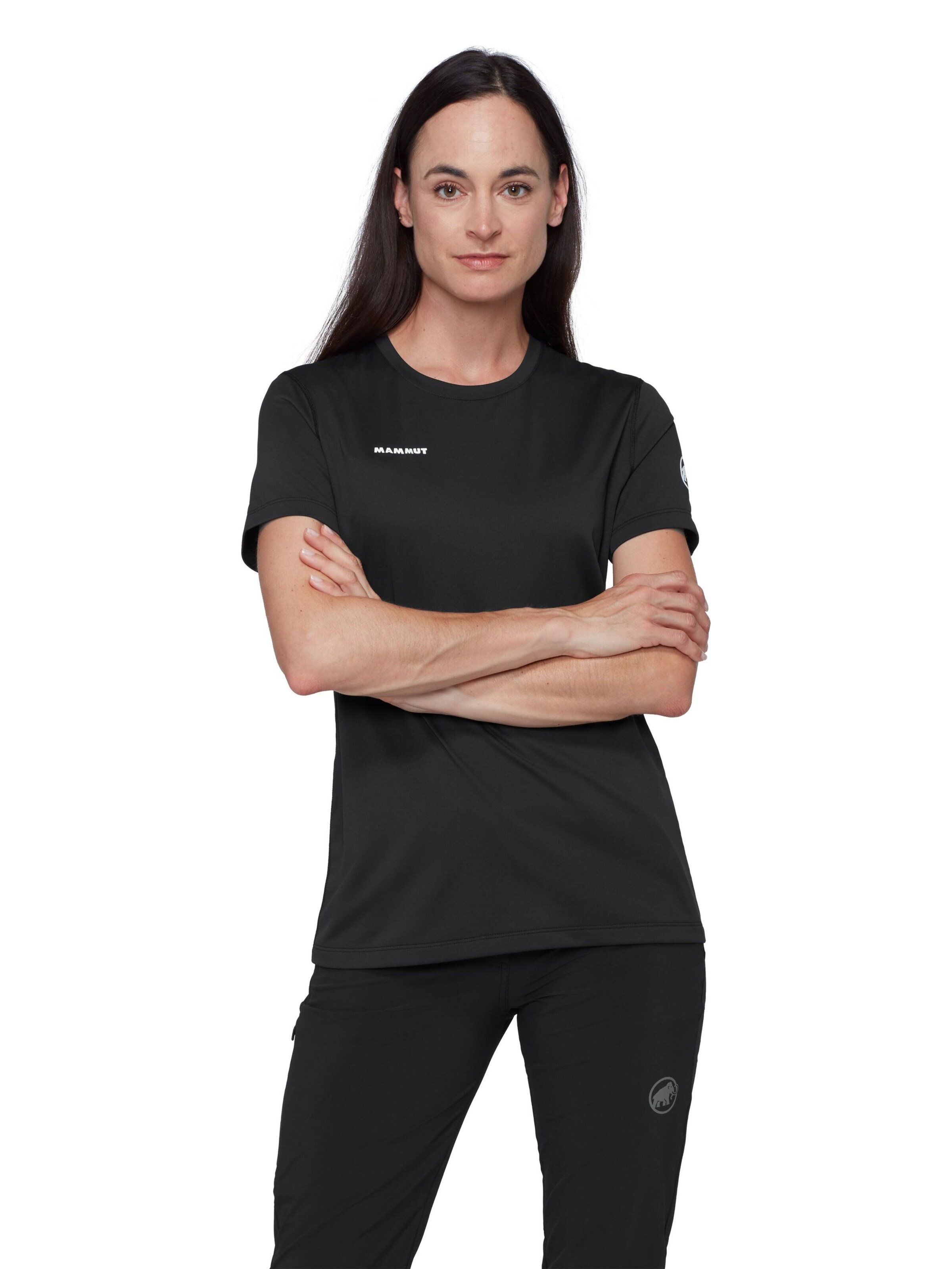 MAMMUT Performance Shirt in Black: front