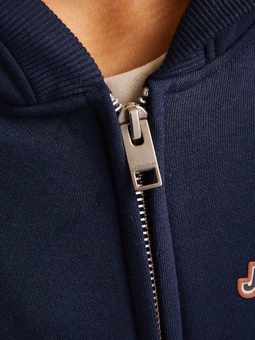 Jack & Jones Junior Sweatjacke in Blau