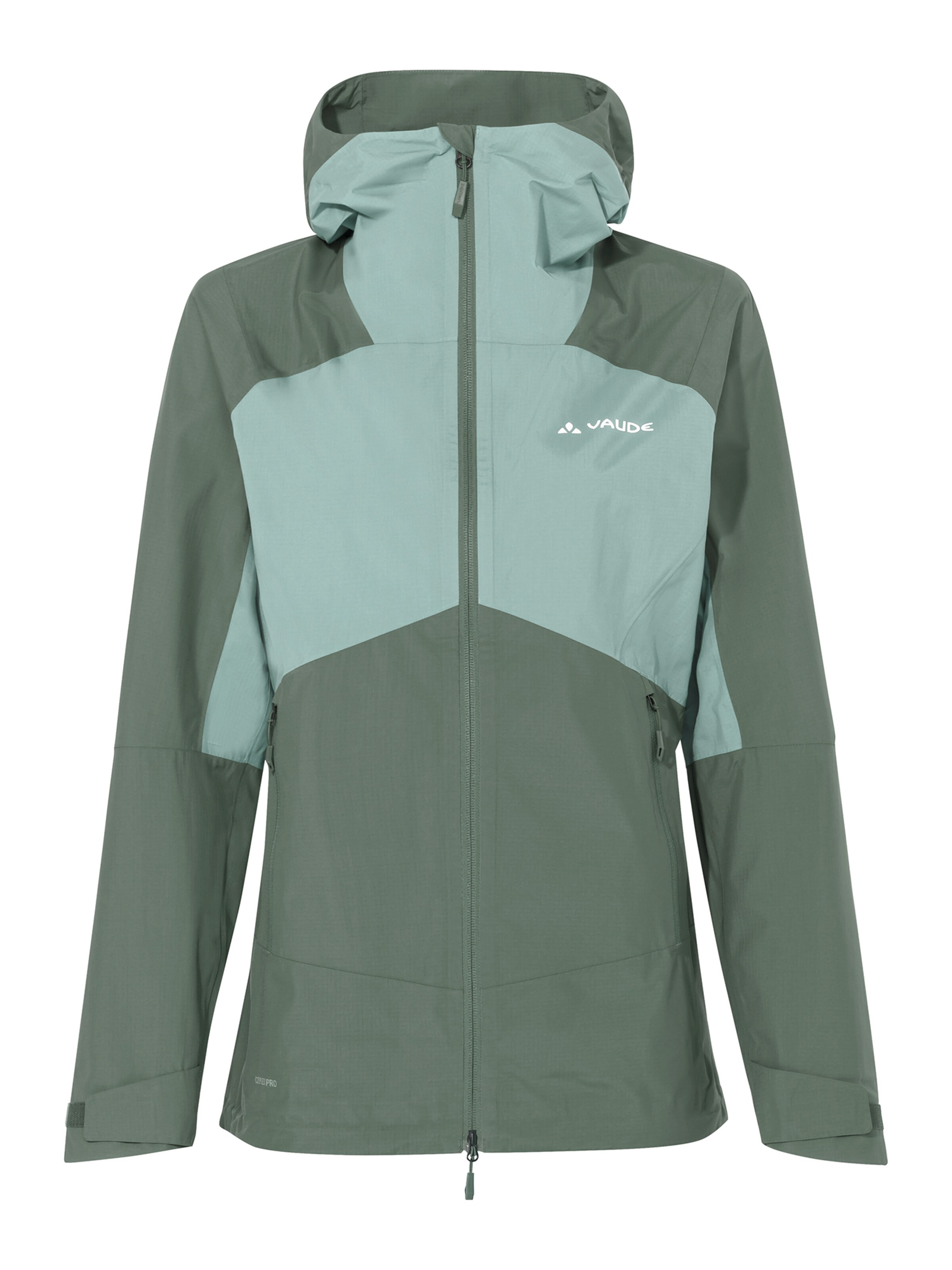 VAUDE Outdoorjas 'Simony V' in Groen: voorkant