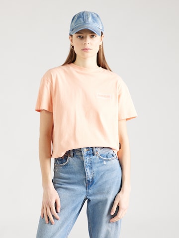 T-shirt 'IAATO' NAPAPIJRI en rose : devant