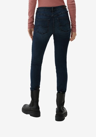 QS Skinny Jeans i blå