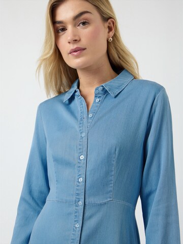 YAS Shirt dress 'YASSAVANNA' in Blue