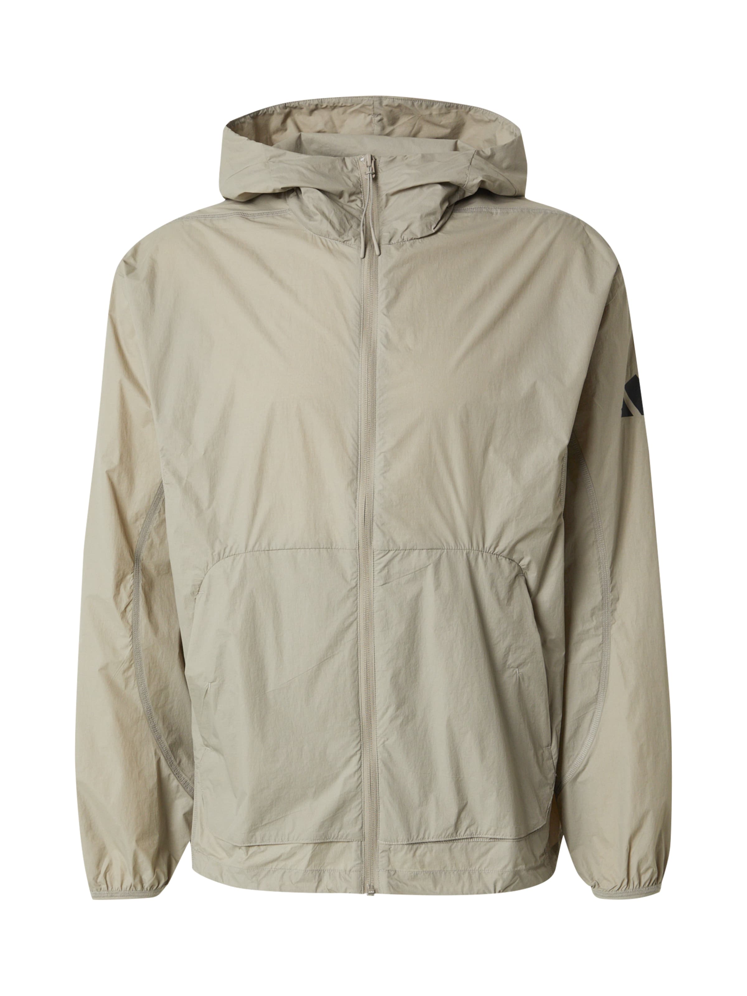 Veste de sport 'City Escape' ADIDAS SPORTSWEAR en beige : devant