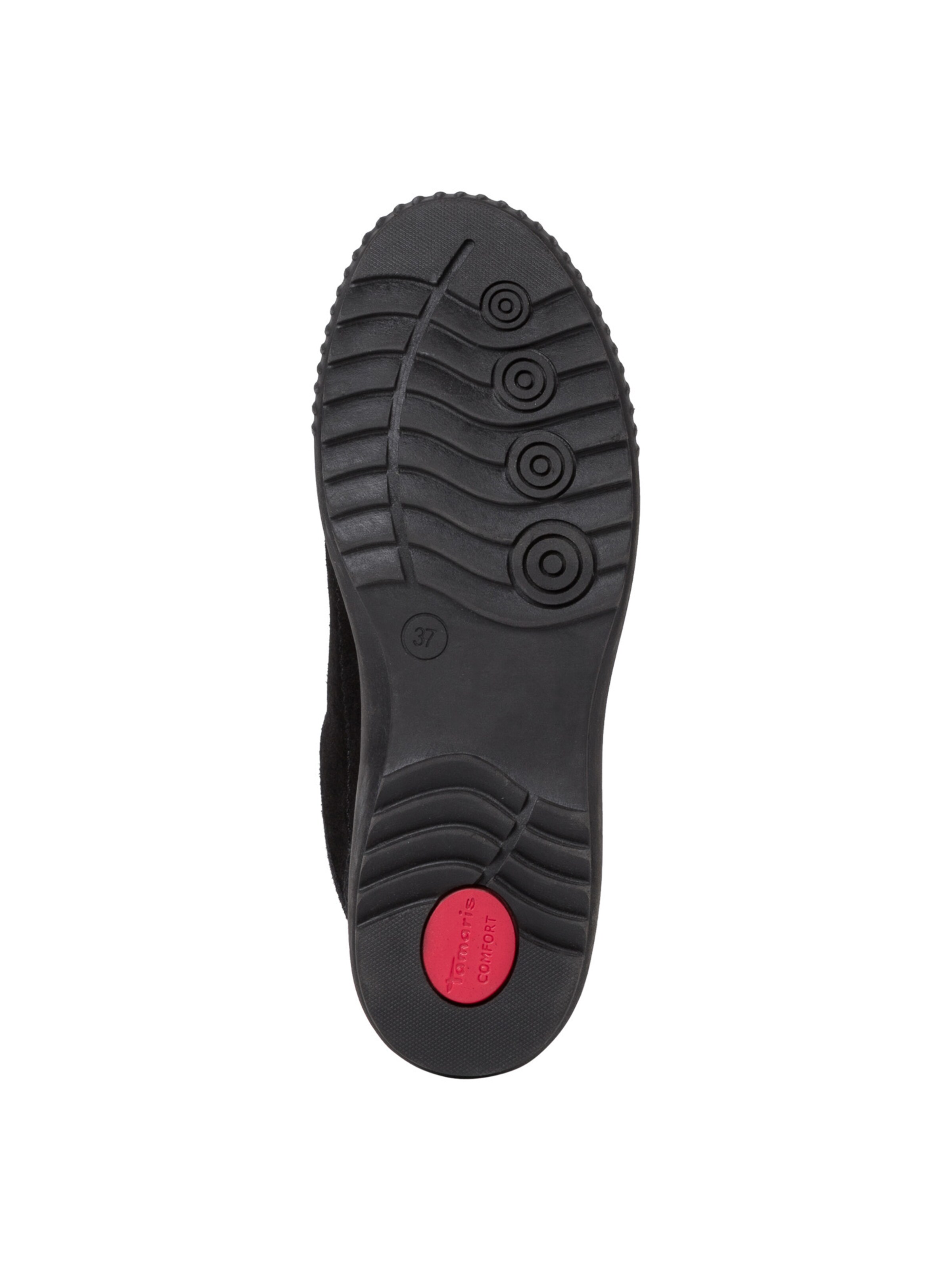 Tamaris Wide Fit Schnürschuh in Schwarz