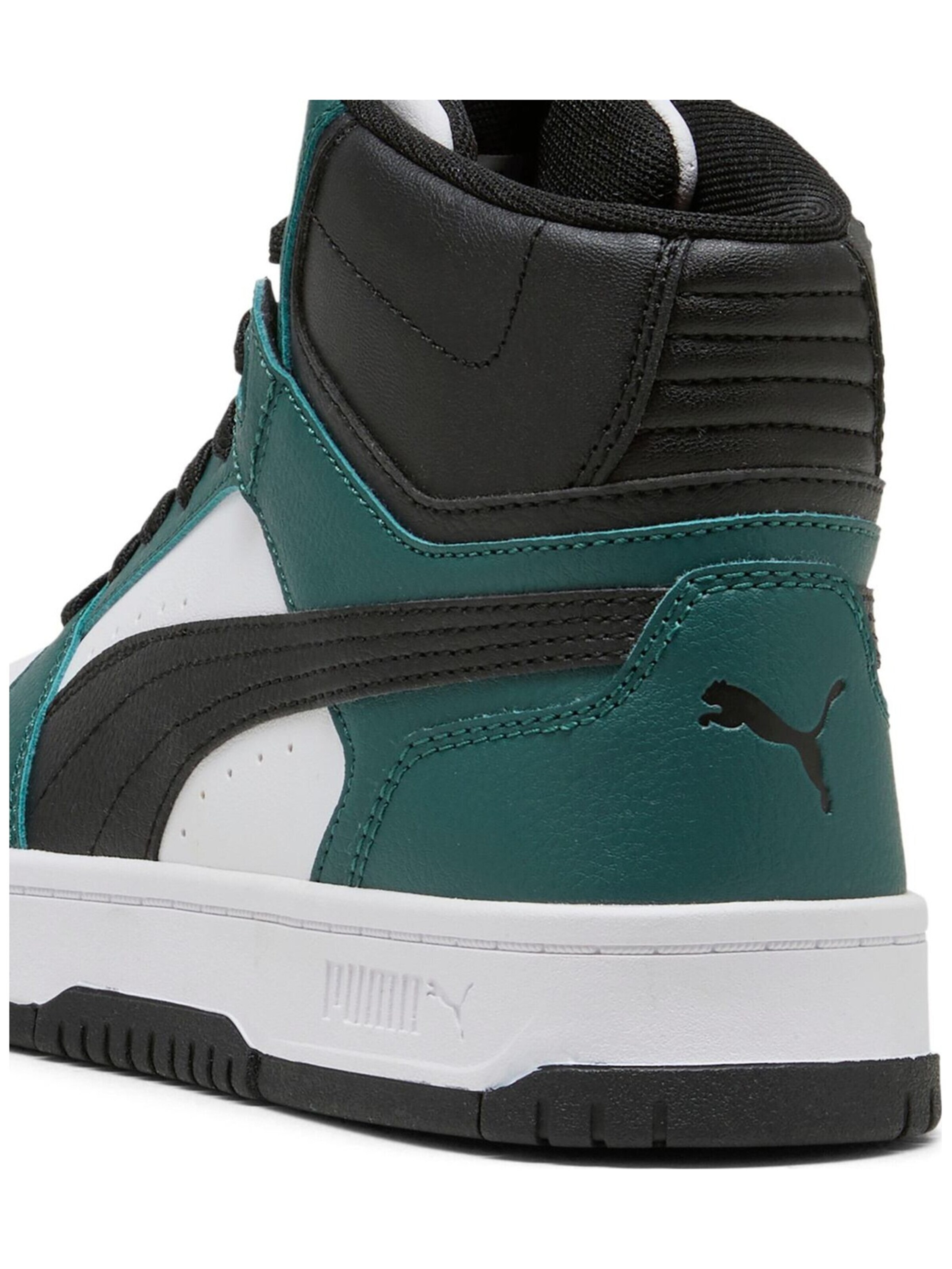 PUMA Superge 'Rebound Slam Mid Jr' | zelena barva