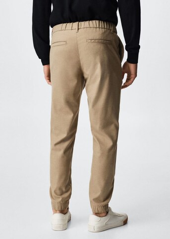 MANGO MAN Regular Hose 'Murlo' in Beige