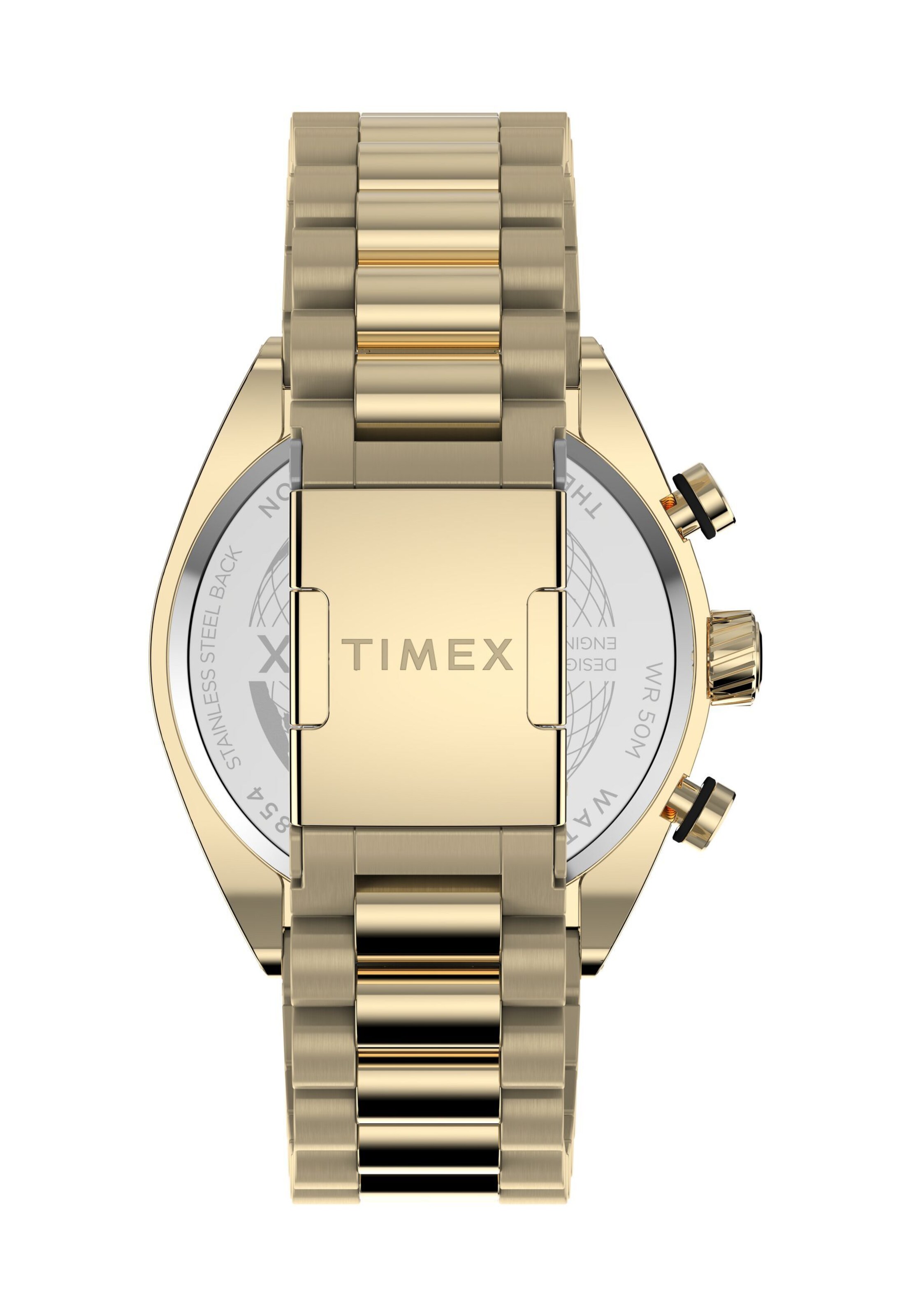 TIMEX Analoguhr in Gold