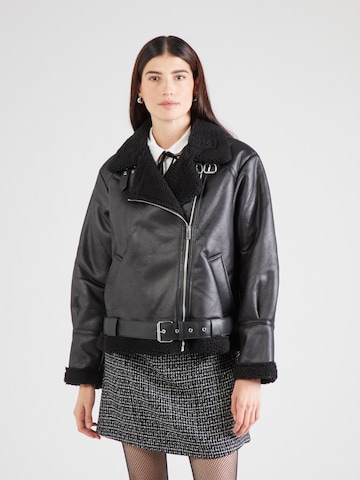VERO MODA Overgangsjakke 'VMJOANNA' i sort: forside