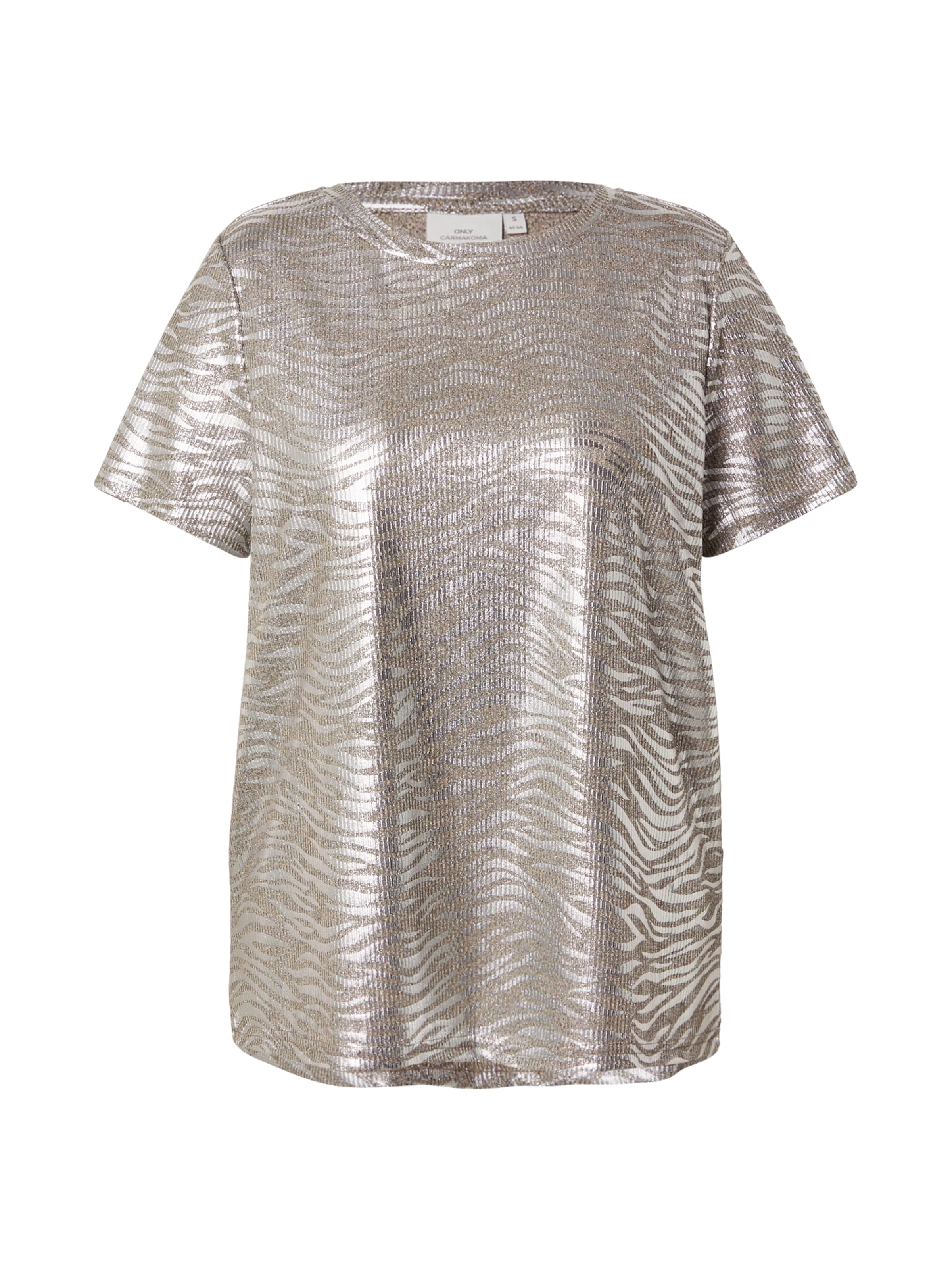 ONLY Carmakoma Majica 'CARMIRINDA' | bež barva: sprednja stran