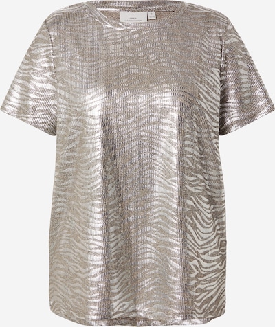 Marškinėliai 'CARMIRINDA' iš ONLY Carmakoma, spalva – nebalintos drobės spalva / sidabrinė, Prekių apžvalga
