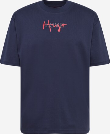 T-Shirt 'Deneziano' HUGO en bleu : devant