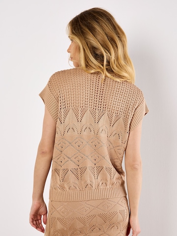 Chemisier ' ' Apricot en gris