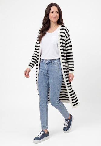 usha BLUE LABEL - Abrigo de punto en negro