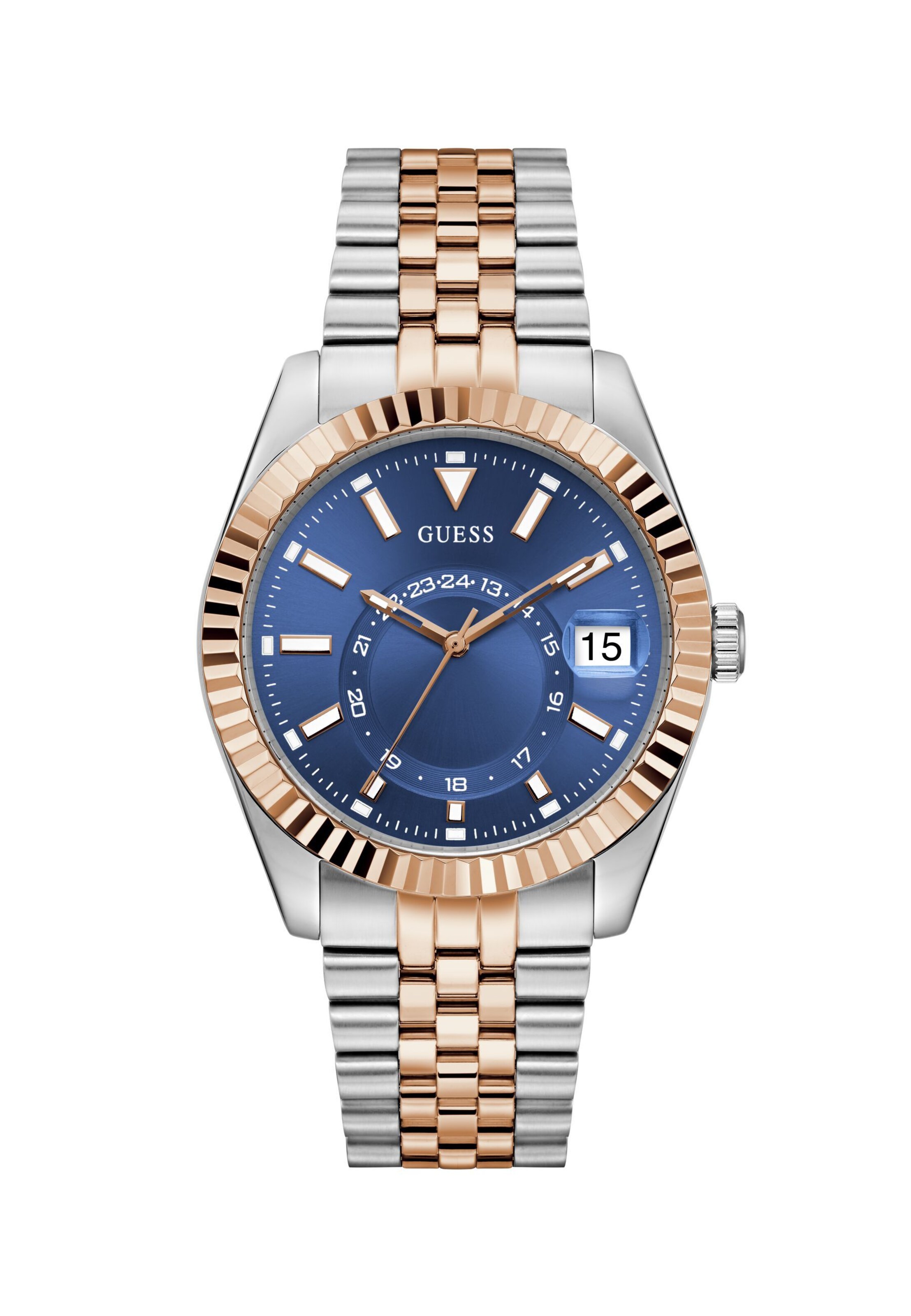 GUESS Analogt ur 'JADEN' i blandingsfarvet