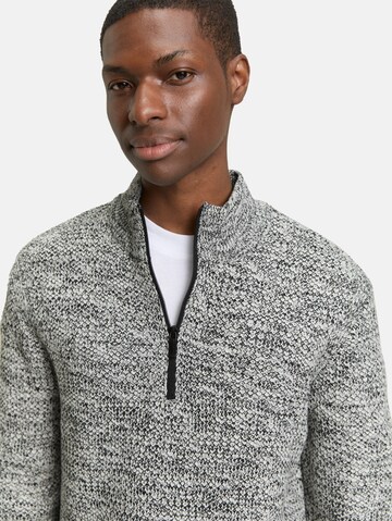 TOM TAILOR DENIM Sweater in White