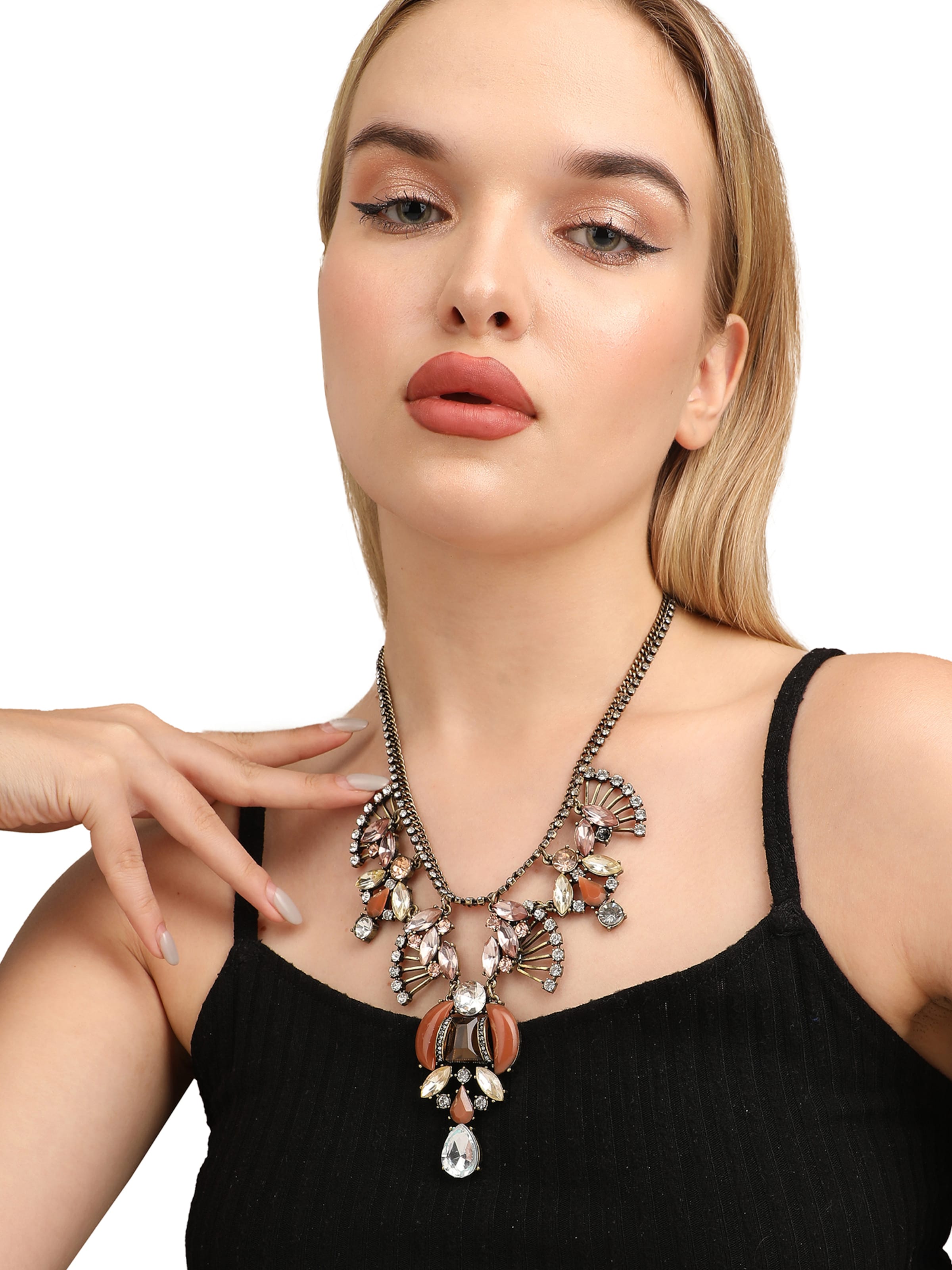 SOHI Řetízek – černá: přední strana