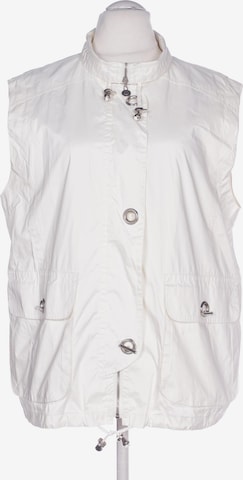 Madeleine Vest in 4XL in White: front