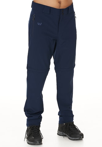 Whistler Regular Outdoorbroek 'Gerdi' in Blauw: voorkant