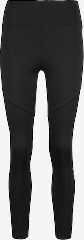 ADIDAS SPORTSWEAR Skinny Sportbroek in Zwart: voorkant