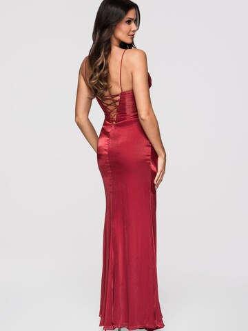 Ombre Evening dress in Red