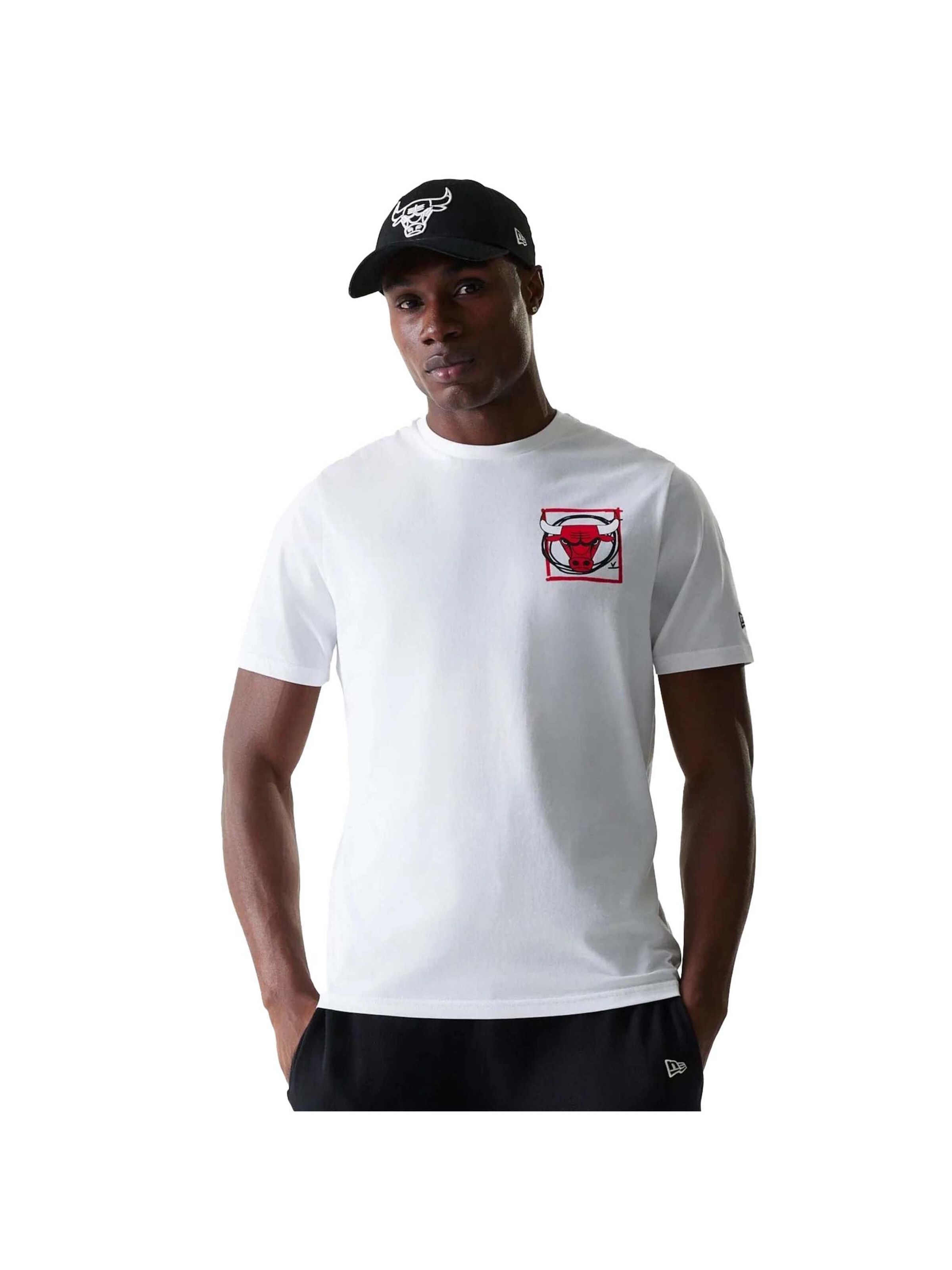 NEW ERA Shirt in Wit: voorkant