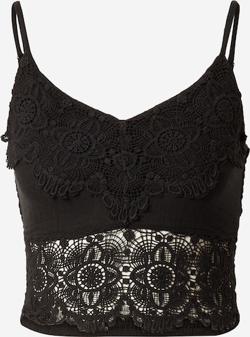 ABOUT YOU Top 'Lara' in Black: front