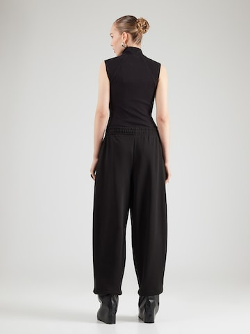 TOPSHOP Baggy Штаны 'JANICE' в Черный