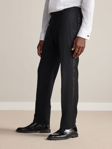 Next Regular Trousers with creases in Black: front