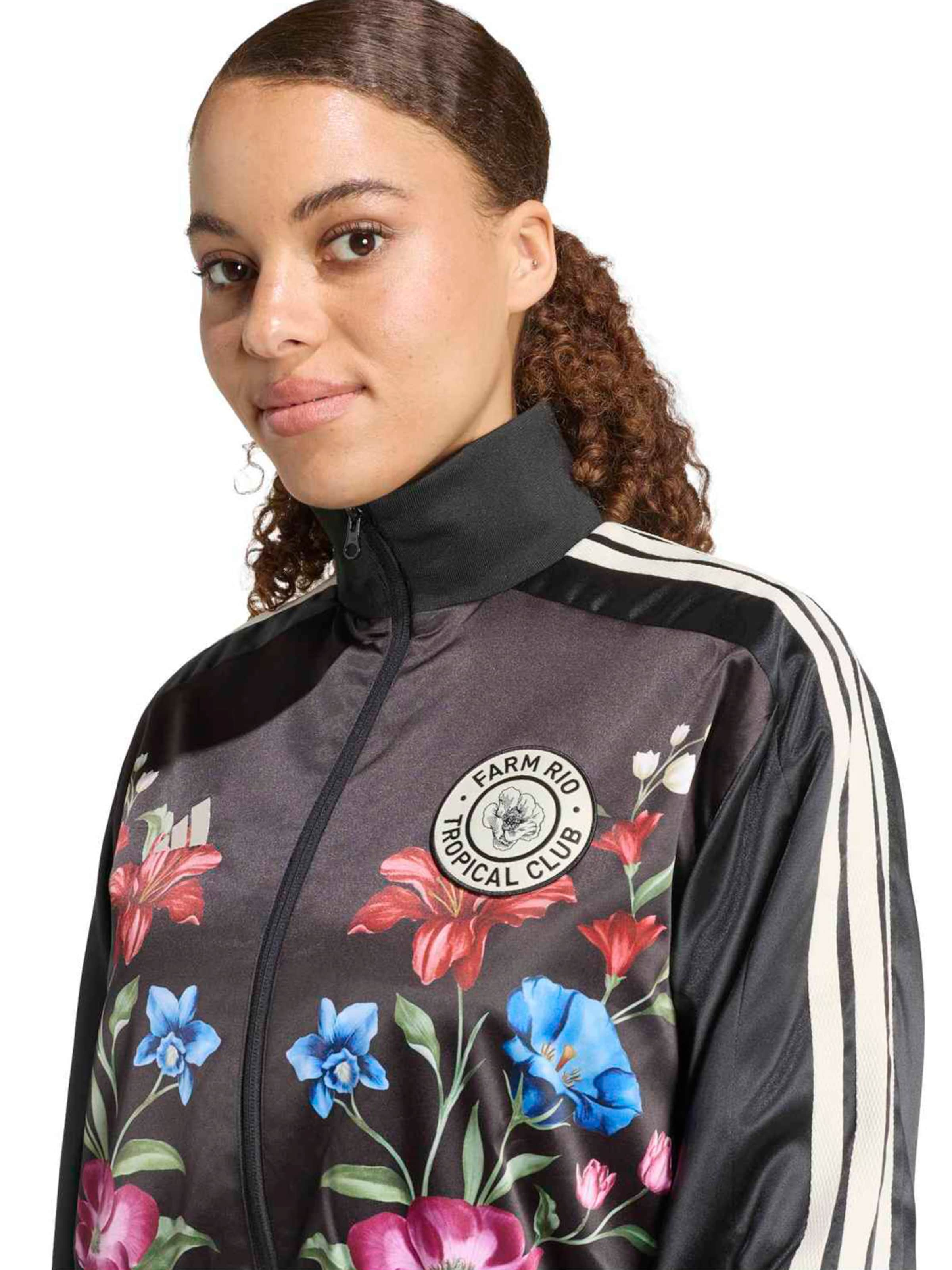 ADIDAS SPORTSWEAR Спортивная куртка 'FARM PRM' в Черный
