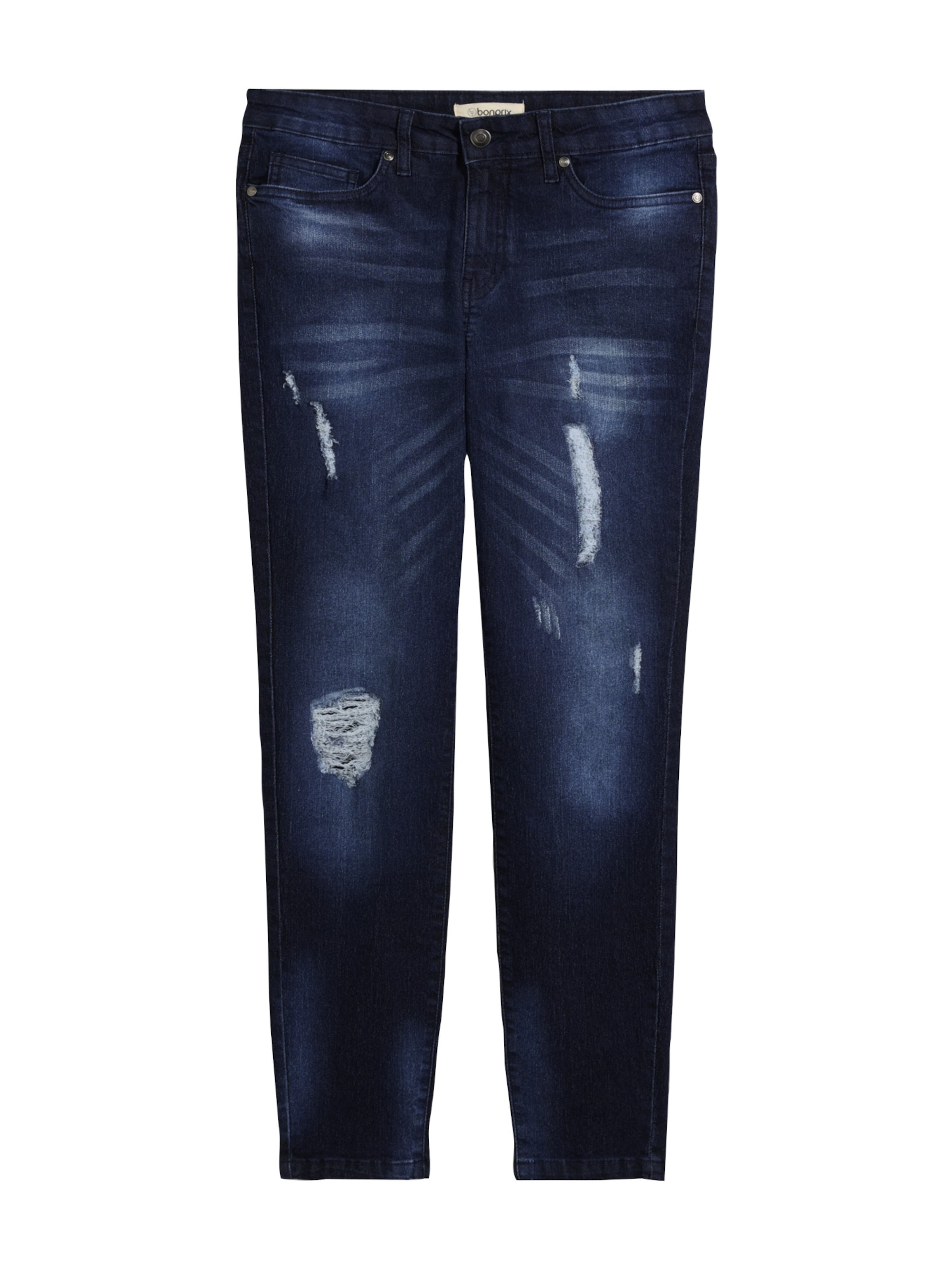 bonprix Skinny Jeans in Blauw: voorkant
