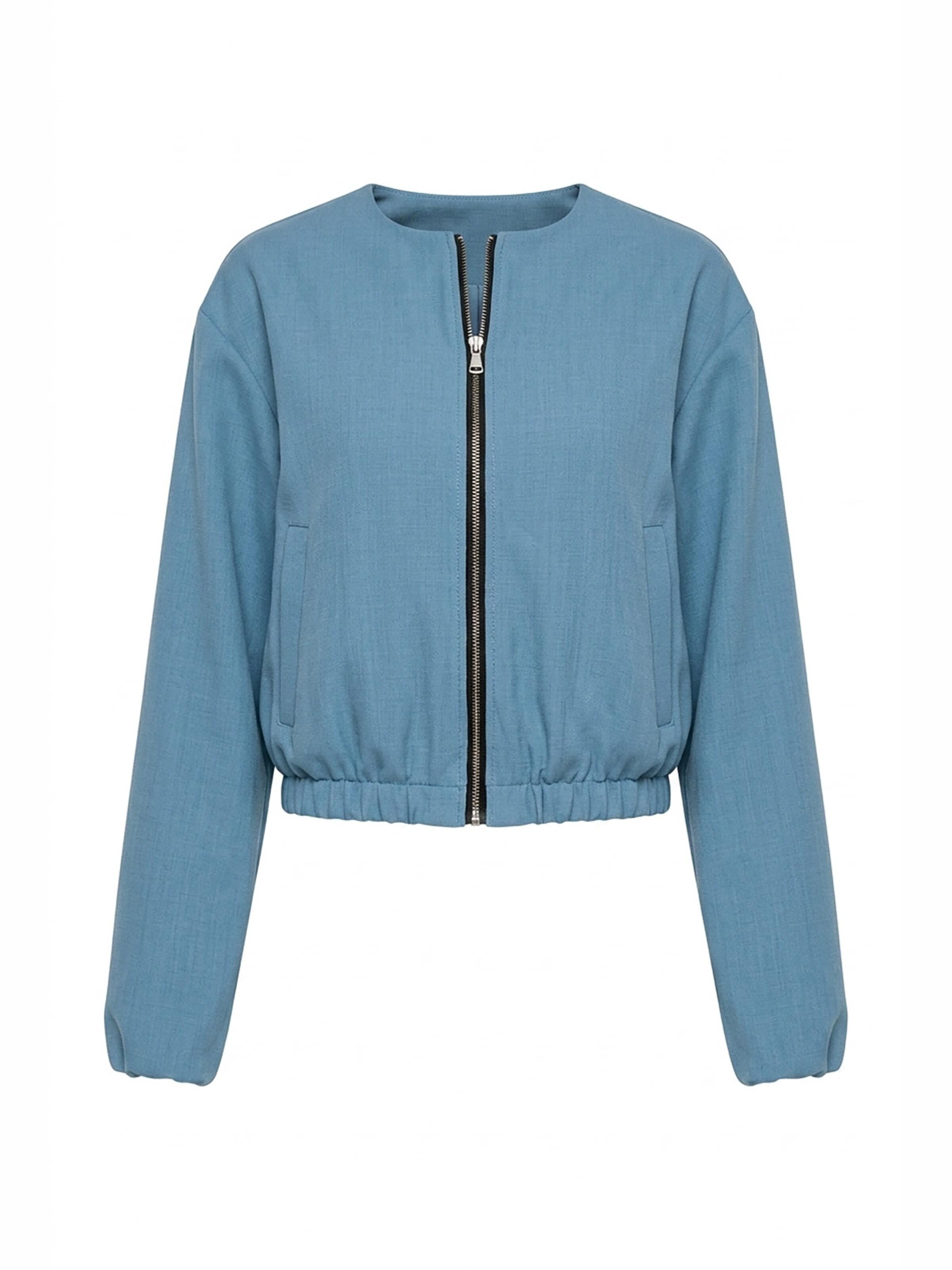 Figl Between-Season Jacket 'M1198' in Blue: front