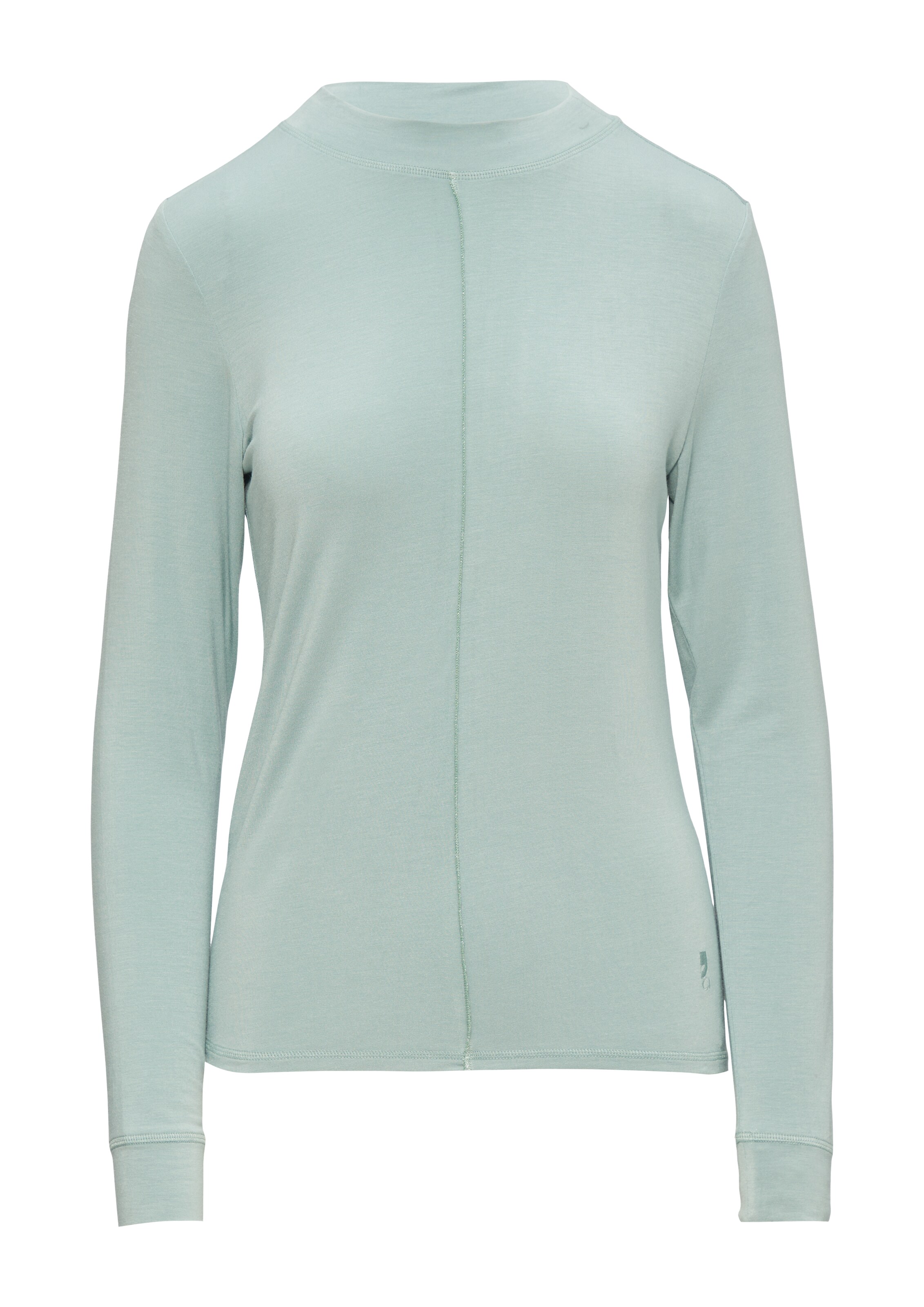 comma casual identity Shirt in Groen: voorkant