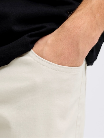 JJ Rebel Loosefit Nadrág 'JREBFIVERS' - bézs