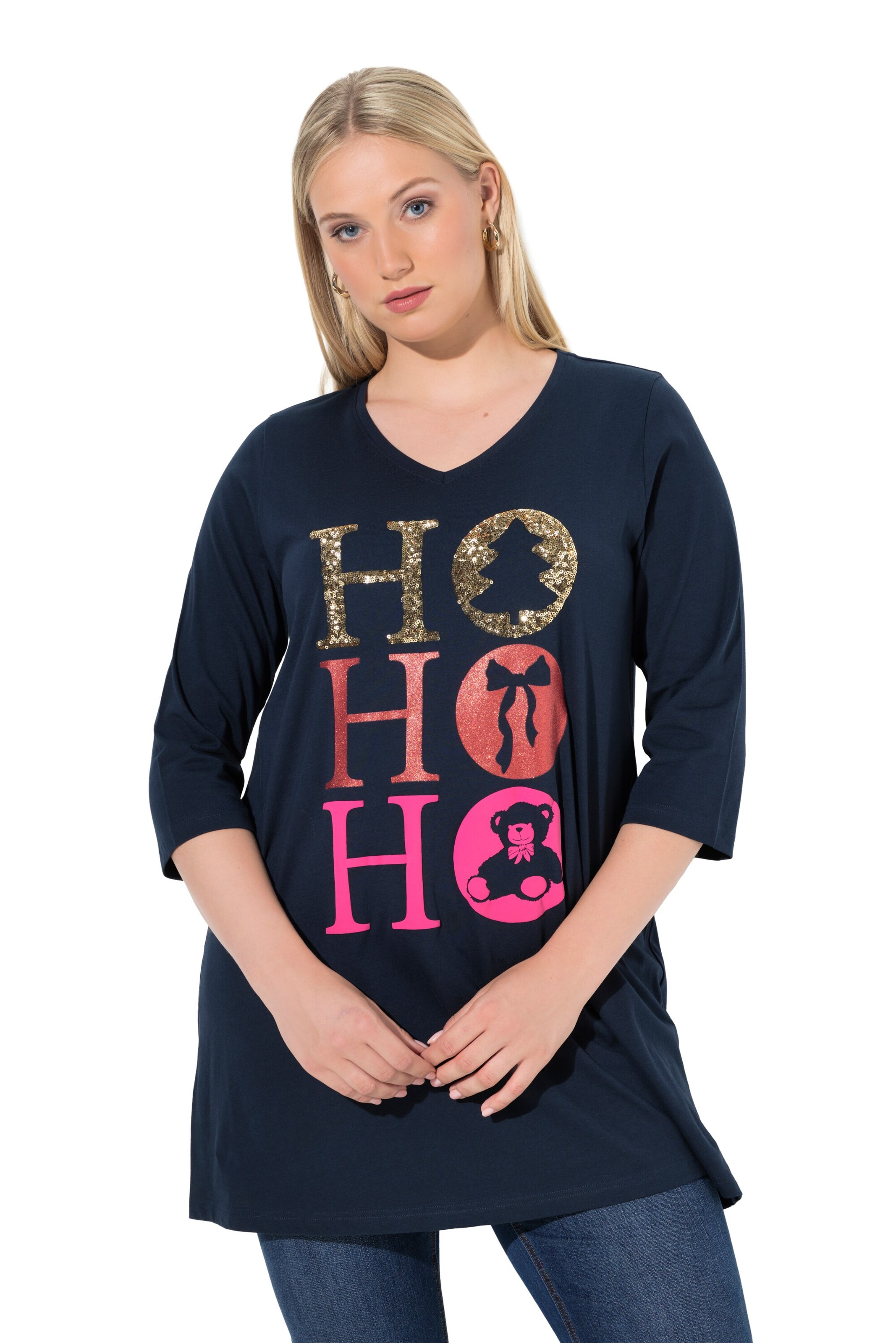 Ulla Popken Shirt in Blue: front