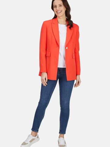 Blazer White Label en orange : devant