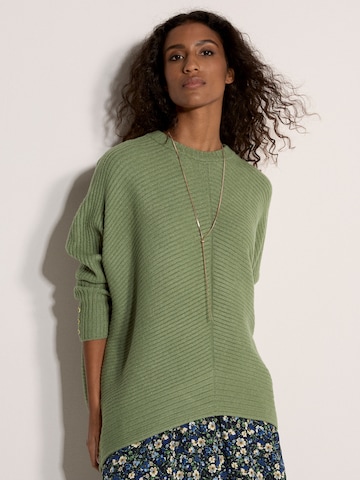 Pull-over ' ' Apricot en vert : devant