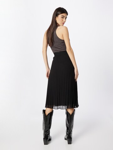 DKNY Nederdel 'PULL ON PLEATED MAXI SKIRT' i sort