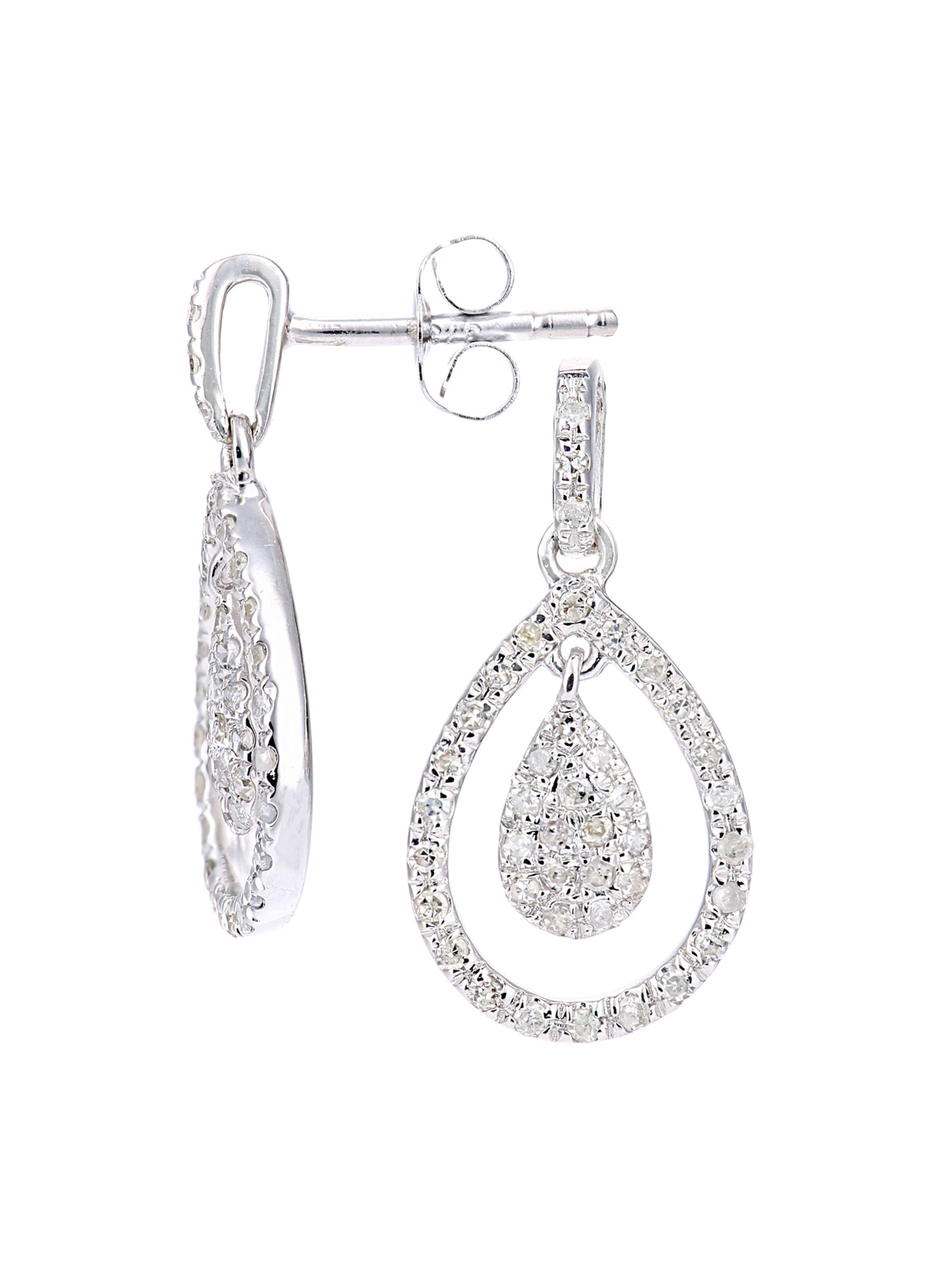 DIAMANT LETERNEL Earrings in Silver