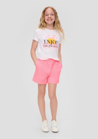 s.Oliver Regular Hose in Pink