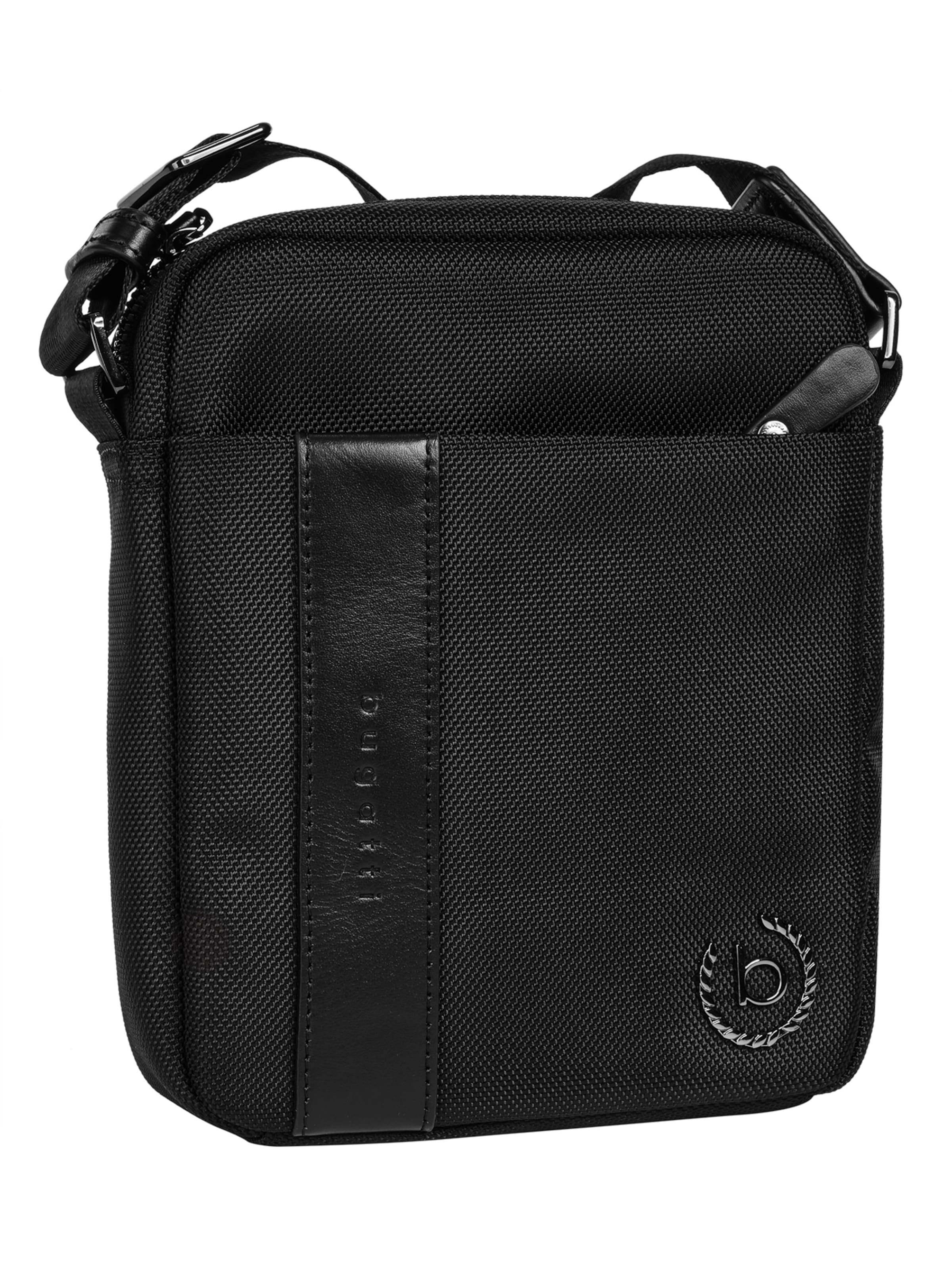 bugatti Crossbody Bag 'NERO' in Black