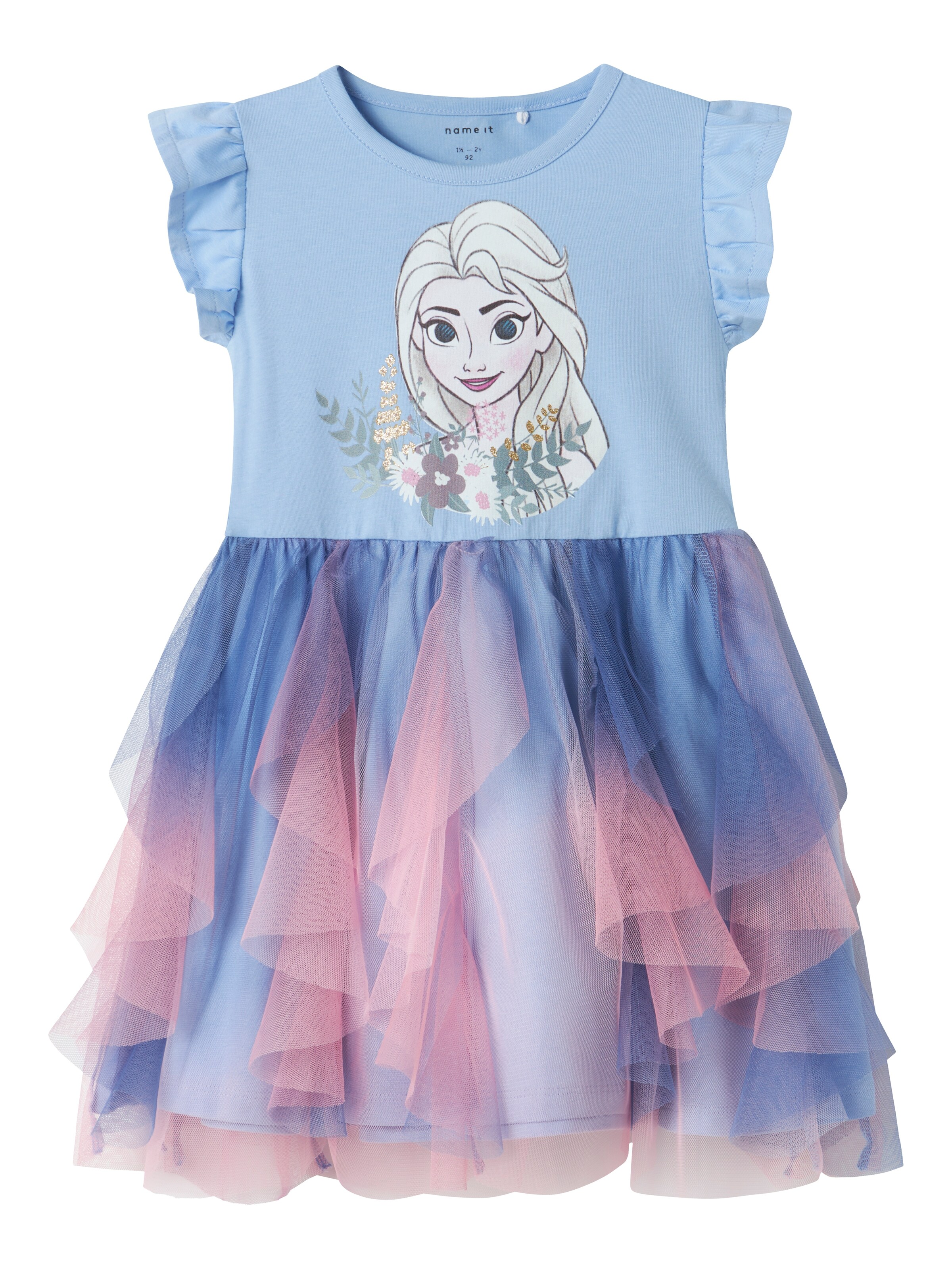 NAME IT Φόρεμα 'NMFAblina Frozen' σε μπλε: μπροστά