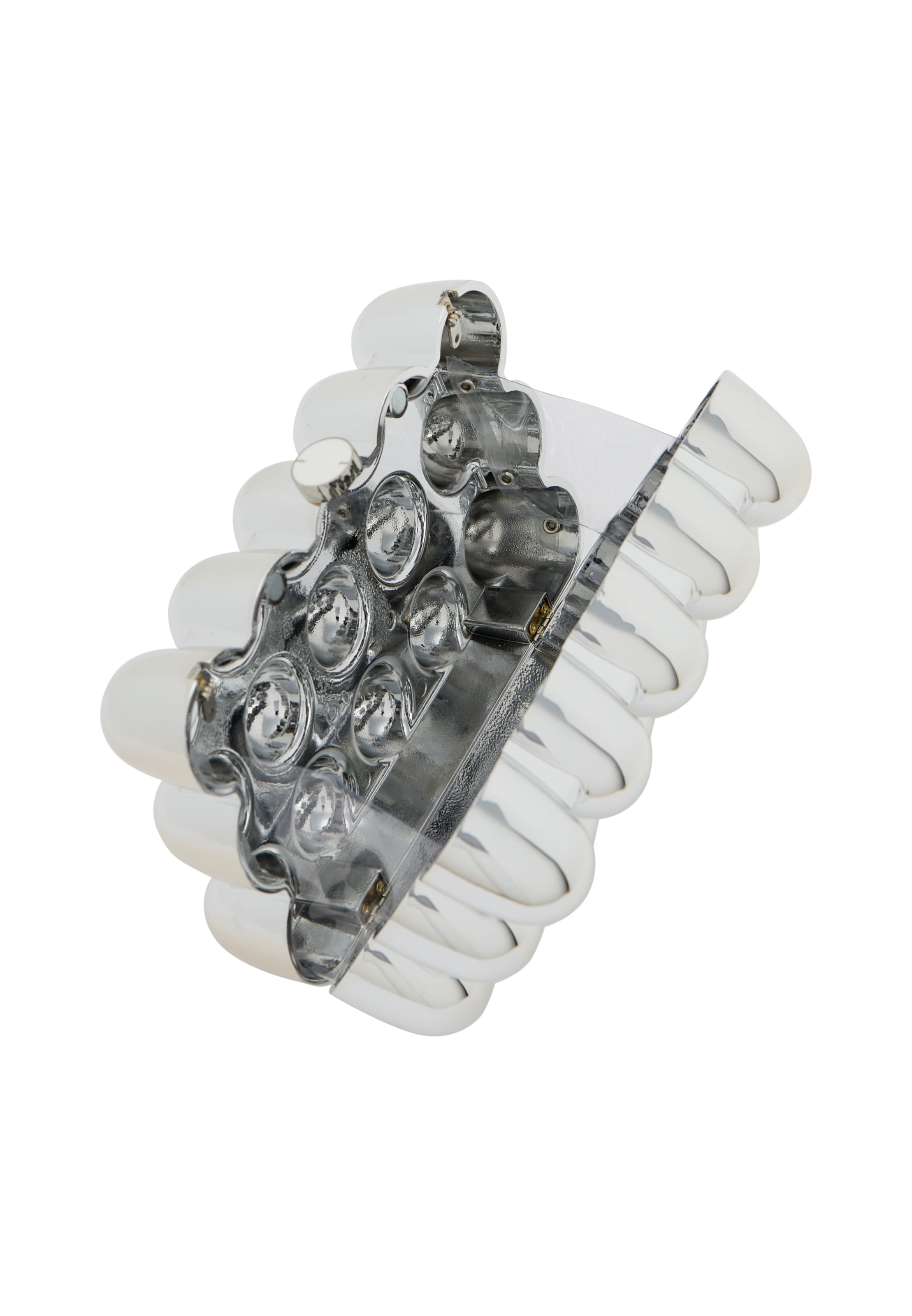 KRZY Клатч в Серебристый